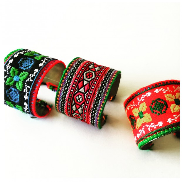 Bracelets métal _ galons