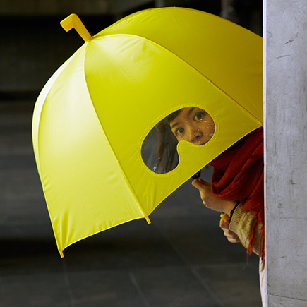 Umbrella-with-Eye-Holes