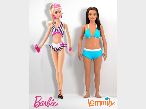 Lammily, la poupée avec de l’acné qui fait trembler Barbie !