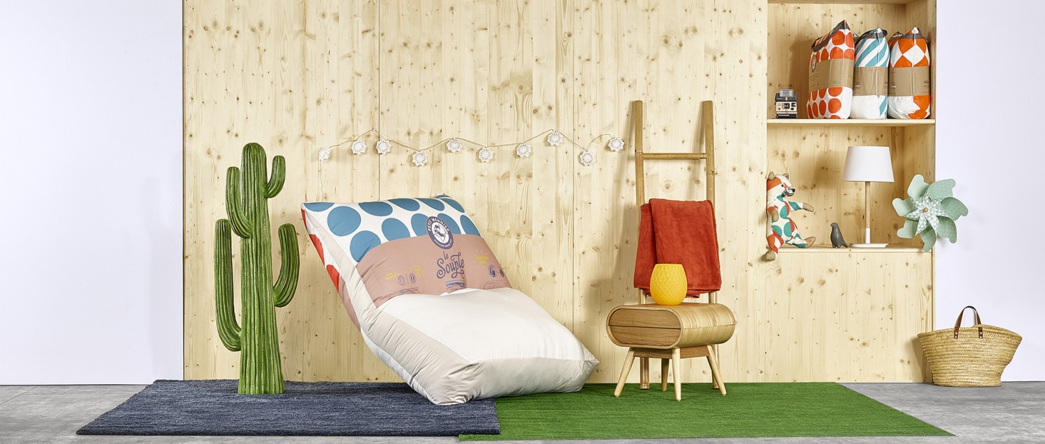 coussin-geant-pois