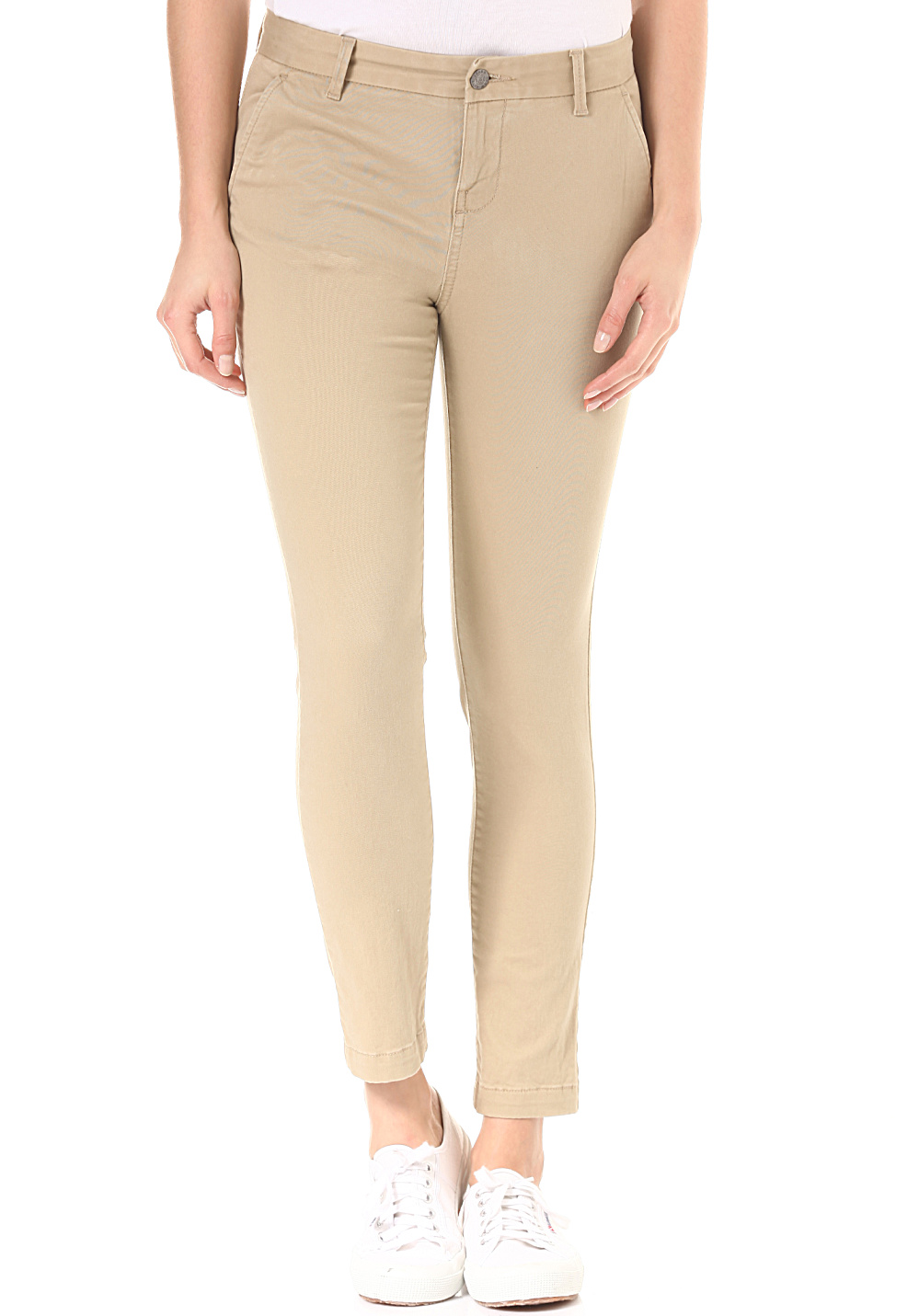 element-keith-pantalon-en-tissu-femmes-beiges