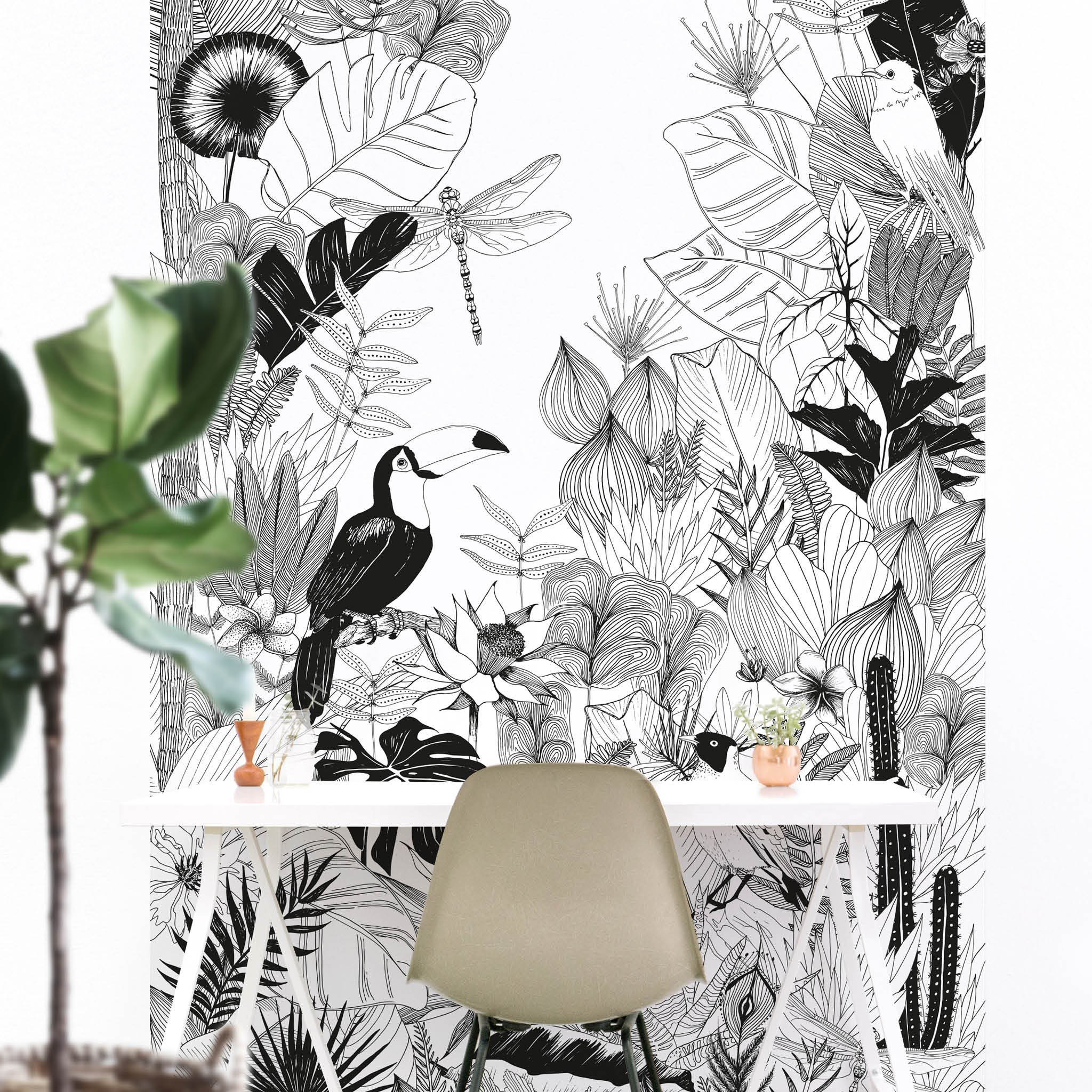 fresque-murale-jungle-bureau-JUNE