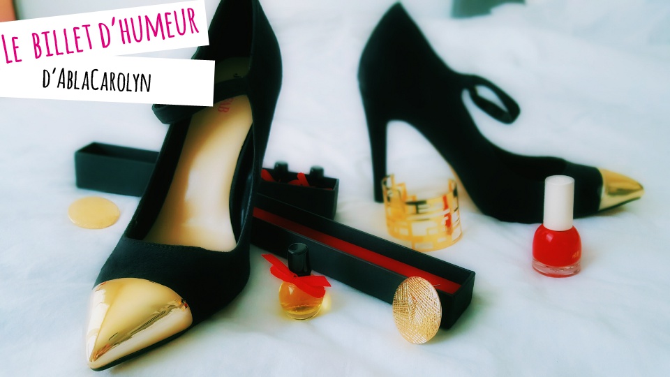 Billet d’humeur n° 6 : Ma semaine girly !