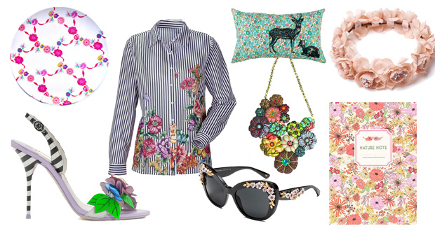 Mode printemps 2015 : les fleurs poussent partout !