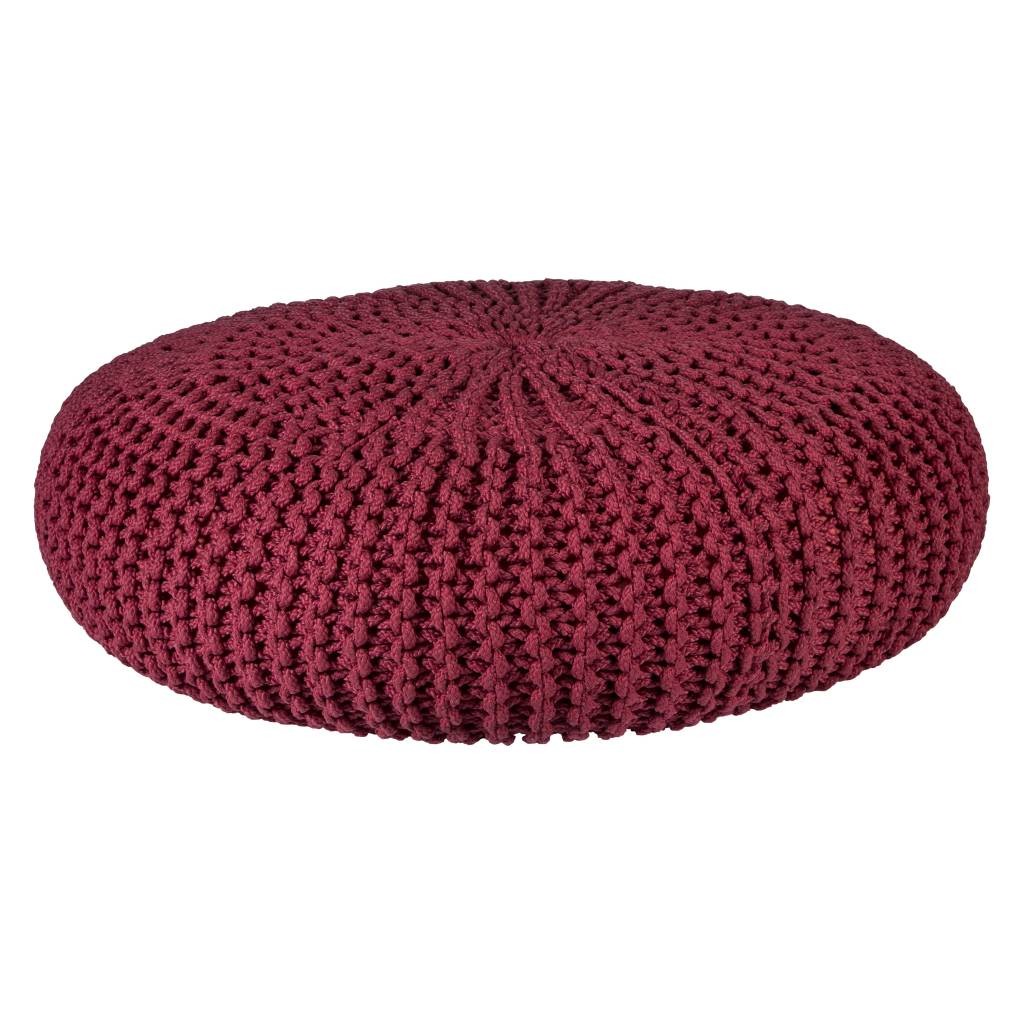 pouf-tricot-rouge-85cm-broste-copenhangen_1