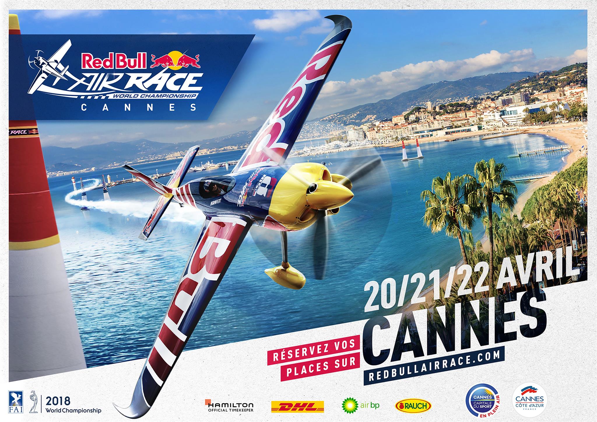 Redbull Air Race débarque à Cannes red bull visuel officiel 2018-04-12