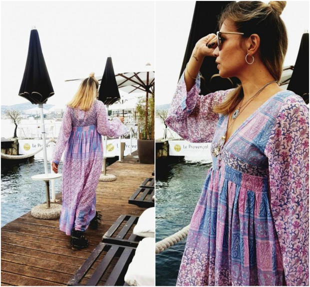 robe-longue-mauve-automne