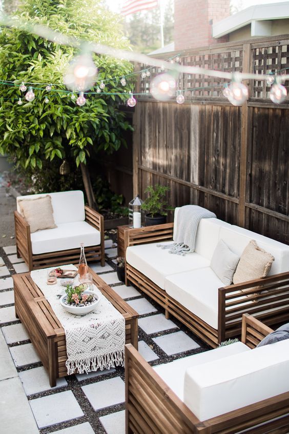 Créer et décorer un salon de jardin