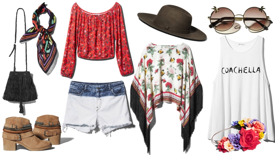 Ma wishlist dans la collection H&M loves Coachella !